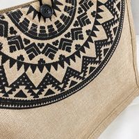 Women's Large Summer Cotton And Linen Vintage Style Shoulder Bag main image 2