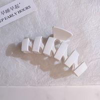 Women's Fashion Geometric Plastic Hair Claws sku image 1