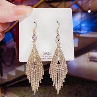 1 Paire Sucré Forme De Cœur Papillon Noeud D'arc Incruster Le Cuivre Perles Artificielles Strass Des Boucles D'oreilles sku image 93