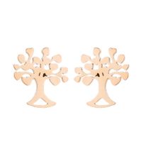 Fashion Snowflake Stainless Steel Plating Ear Studs 1 Pair sku image 29