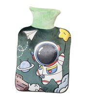 Autumn And Winter New Star Outer Space Astronauts Cartoon Hot Water Injection Bag High Density Pvc Hot Water Bag Factory Wholesale main image 3