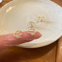 Glam Butterfly Alloy Plating Artificial Diamond Women's Ear Clips 1 Pair main image 4
