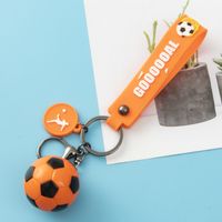 Fashion Letter Football Pvc Unisex Bag Pendant Keychain 1 Piece sku image 21