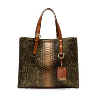 Women's Large Autumn Pu Leather Vintage Style Handbag main image 5