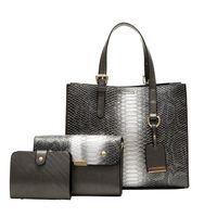 Women's Large Autumn Pu Leather Vintage Style Handbag main image 4