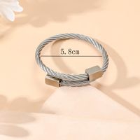 Fashion The Answer Stainless Steel Bangle 1 Piece main image 3