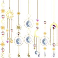 Fashion Moon Crystal Suncatcher Artificial Decorations main image 6