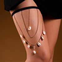 Simple Style Star Butterfly Alloy Inlay Rhinestones Women's Leg Chain Body Chain 1 Piece main image 4