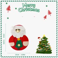 عيد الميلاد موضة قبعة عيد الميلاد بابا نويل الرجل الثلجي محبوكة حزب، حفلة حقيبة أدوات المائدة 1 قطعة sku image 4