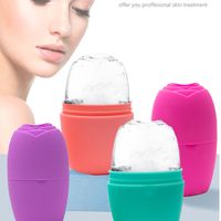 Silicone Portable Ice Tray Cooling Facial Massage Ice Compressor main image 3