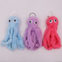 Cute Octopus Alloy Sewing Unisex Keychain 1 Piece main image 4