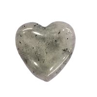 1 Piece Natural Stone Marble Stripe Heart Shape sku image 15