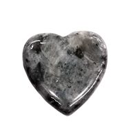 1 Piece Natural Stone Marble Stripe Heart Shape sku image 8