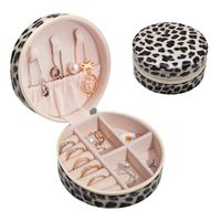 Simple Style Solid Color Pvc Jewelry Boxes sku image 5