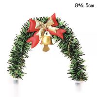 Christmas Letter Bow Knot Plastic Party Decorative Props 1 Piece sku image 3
