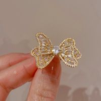 Fashion Rabbit Heart Shape Flower Copper Plating Inlay Shell Zircon Open Ring 1 Piece sku image 42