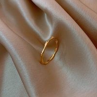 Fashion Rabbit Heart Shape Flower Copper Plating Inlay Shell Zircon Open Ring 1 Piece sku image 3