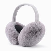 Foldable Earmuffs Men And Women Keep Warm And Windproof In Winter Anti-freezing Overall Removable Memory Headband Simple Plush Earmuff main image 5