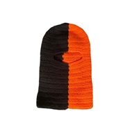 Women's Streetwear Color Block Eaveless Wool Cap main image 4