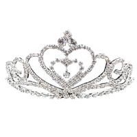 Princess Crown Rhinestone Copper Crown 1 Piece main image 4