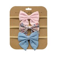 Fashion Flower Bow Knot Cloth Hair Band 1 Set sku image 32