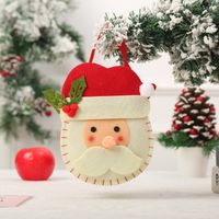 Christmas Fashion Snowman Elk Cloth Party Gift Wrapping Supplies 1 Piece sku image 13
