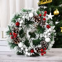 Christmas Fashion Round Pvc Party Garlands 1 Piece sku image 2