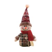 Christmas Cute Santa Claus Snowman Cloth Party Decorative Props sku image 5