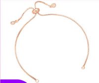 Fashion Solid Color Copper Plating Inlay Zircon Jewelry Accessories sku image 2