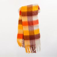 Women's Sweet Color Block Polyester Scarf sku image 11