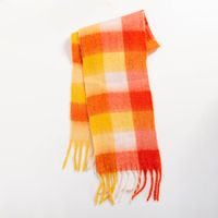 Women's Sweet Color Block Polyester Scarf sku image 12