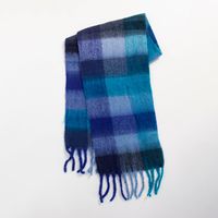 Women's Sweet Color Block Polyester Scarf sku image 17