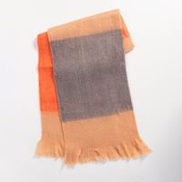 Women's Sweet Color Block Polyester Scarf sku image 20