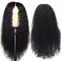 Women's Fashion Street High Temperature Wire Centre Parting Long Curly Hair Wigs main image 4