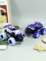 Inertia Pull Back Four-wheel Drive Deformation Increase Rotating Off-road Vehicle Children's Toys main image 4