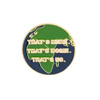 Fashion Earth Alloy Enamel Unisex Brooches sku image 2