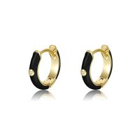 Boucles D&#39;oreilles Simples En Zircon De Couleur Unie En Gros Bijoux Nihaojewelry sku image 11