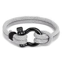 Fashion Solid Color Stainless Steel Braid Men's Bracelets sku image 5