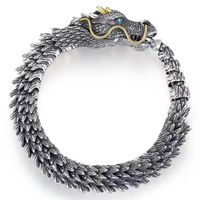 Retro Dragon Copper Plating Bracelets main image 4