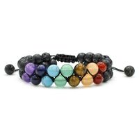 Fashion Geometric Stone Braid Bracelets main image 4