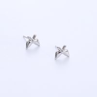 Sweet Butterfly Stainless Steel Plating Ear Studs 1 Pair main image 5