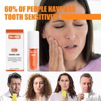 Eelhoe V34 Toothpaste Repair Teeth Repair Oral Cleaning Purple Orange Toothpaste Dazzling White Remove Tooth Stains main image 2