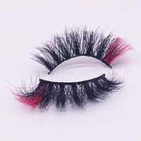 Fashion 25mm Mink Color Thick Curl False Eyelashes sku image 5