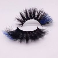 Fashion 25mm Mink Color Thick Curl False Eyelashes sku image 15