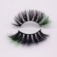 Fashion 25mm Mink Color Thick Curl False Eyelashes sku image 34