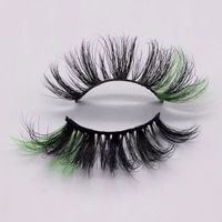 Fashion 25mm Mink Color Thick Curl False Eyelashes sku image 33