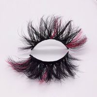 Fashion 25mm Mink Color Thick Curl False Eyelashes sku image 39