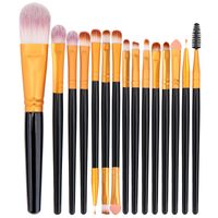 Fashion Artificial Fiber Plastic Handle Makeup Brushes 1 Set main image 7