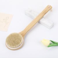 Retro Solid Color Wood Bath Brush/massage Brush 1 Piece sku image 26