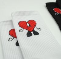 Unisex Fashion Heart Shape Cotton Ankle Socks main image 3